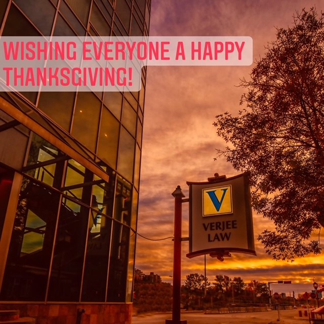 Happy Thanksgiving from Verjee Law